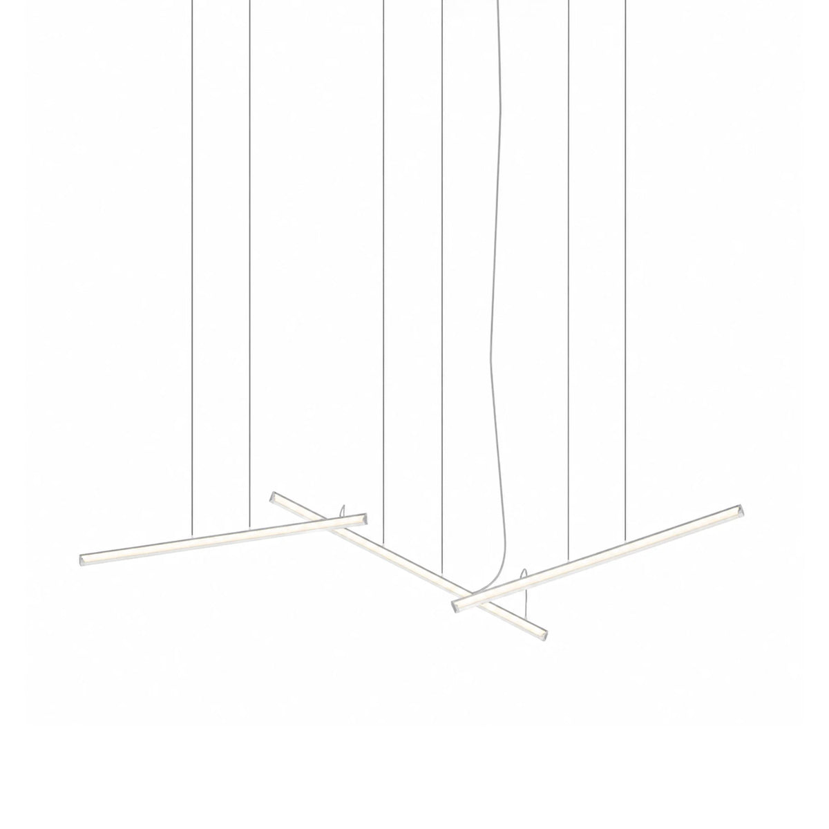 Halo Lineal 2341 Pendant Lamp - White-1