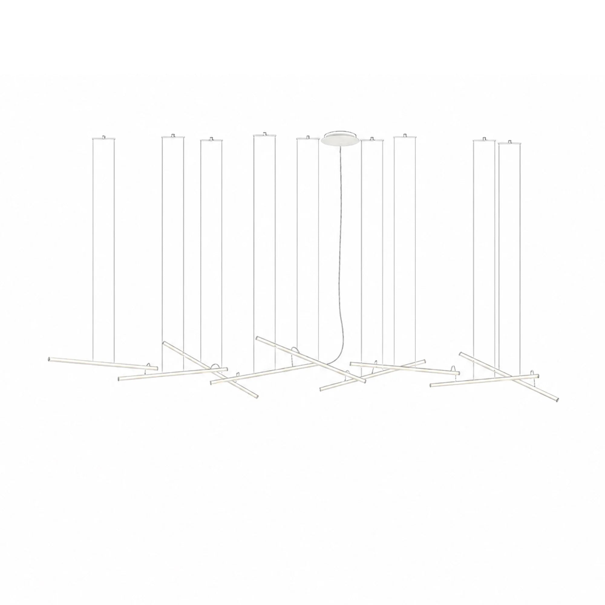 Halo Lineal 2343 Pendant Lamp - White-1