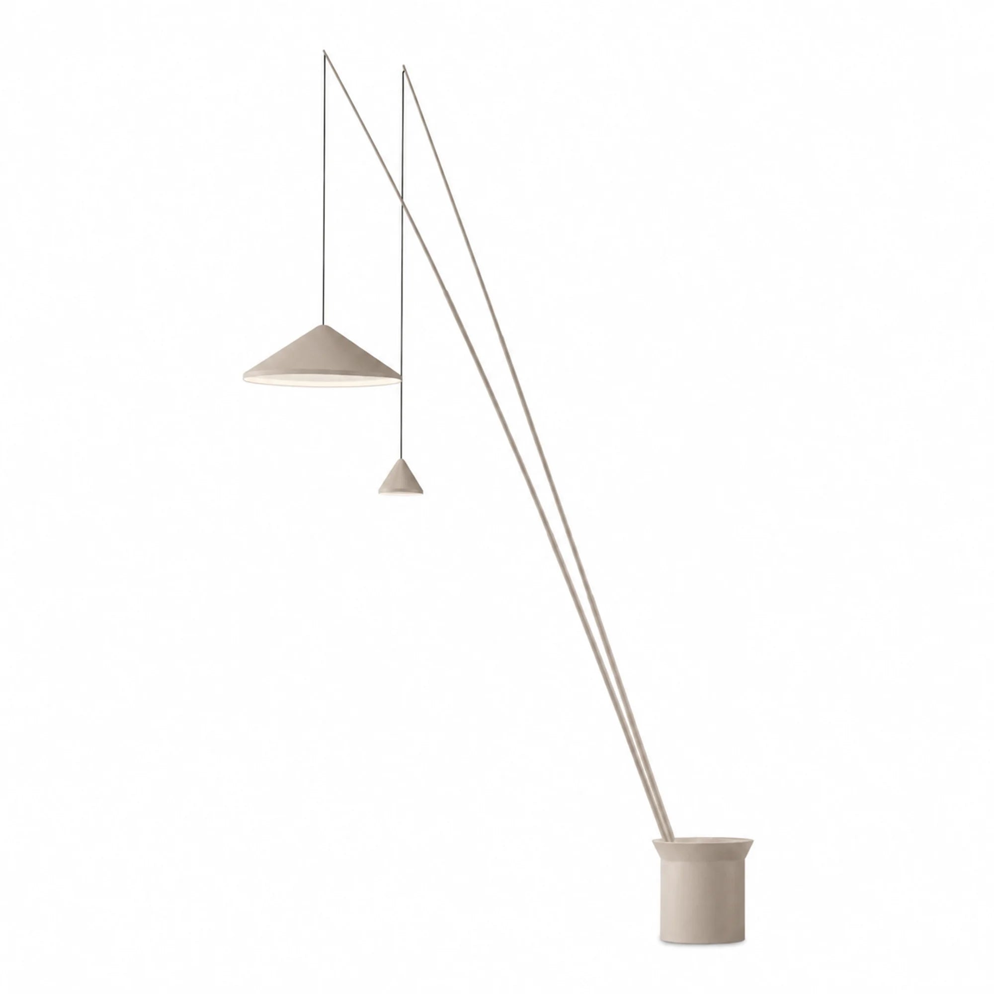 North 5605 Floor Lamp - Beige M1-1