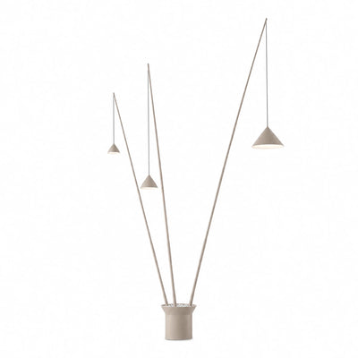 North 5620 Floor Lamp - Beige M1