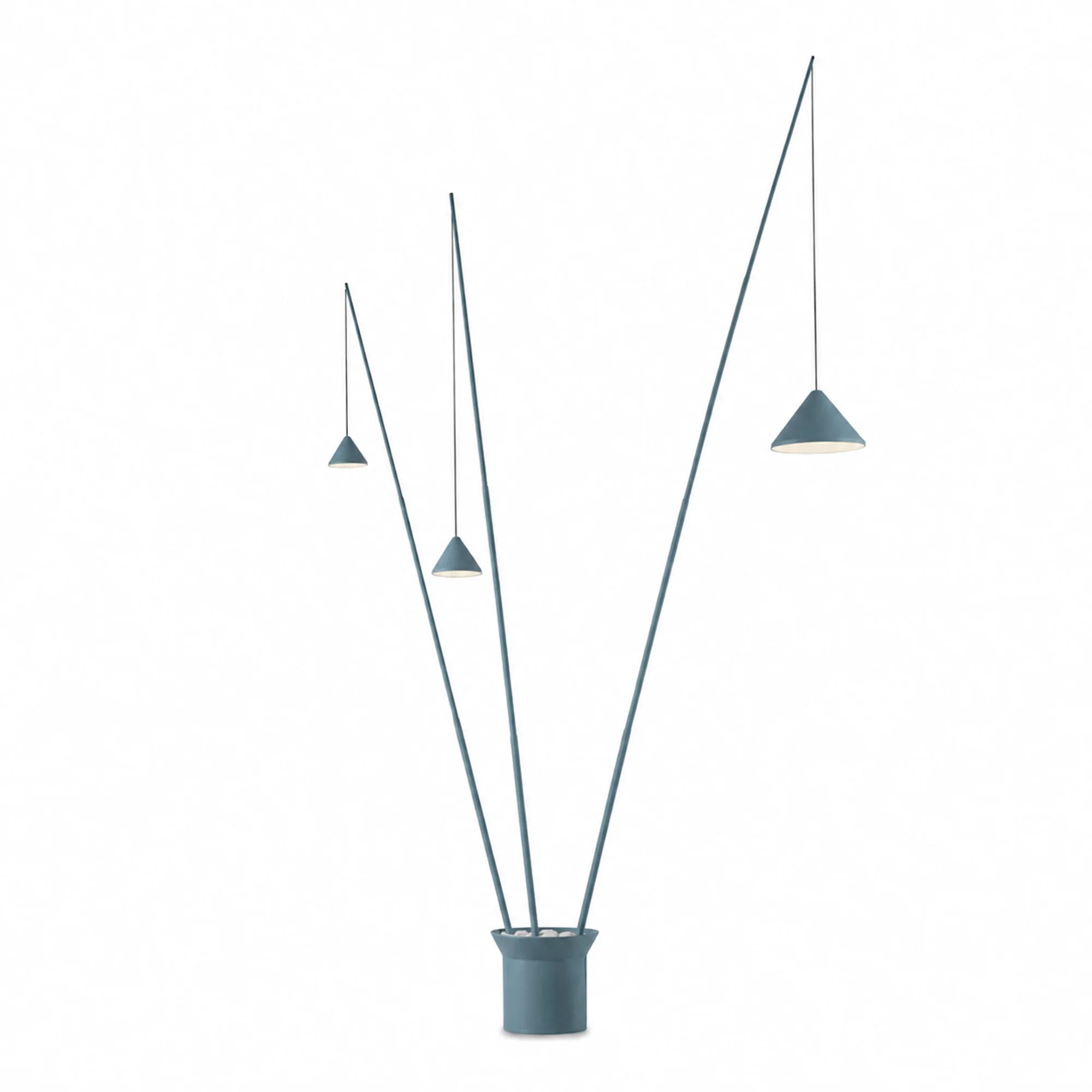 North 5620 Floor Lamp - Blue M1-1