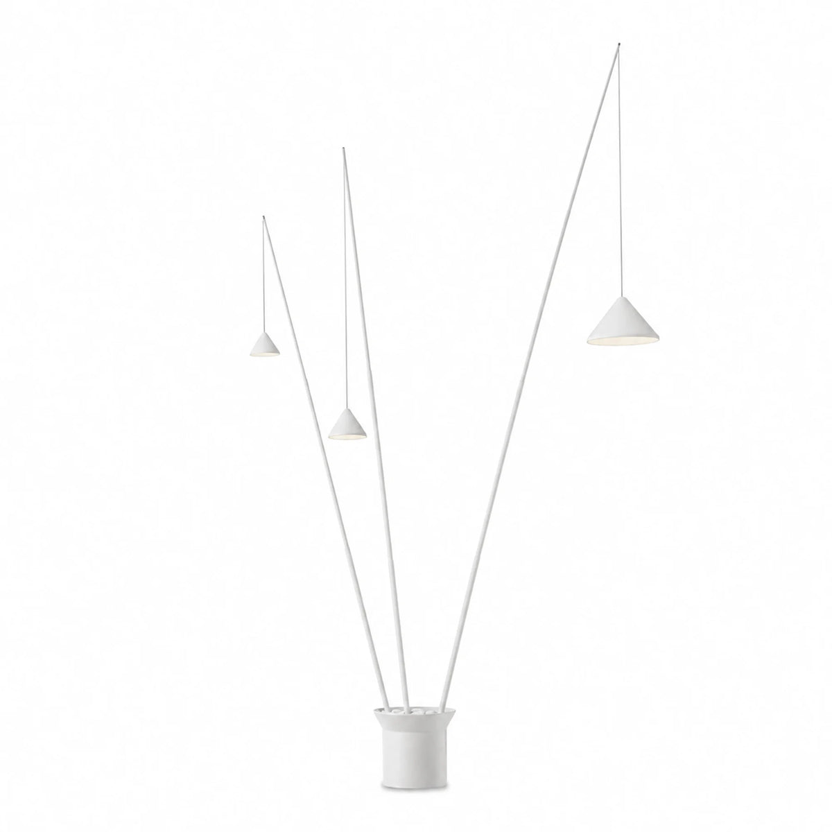 North 5620 Floor Lamp - White-1