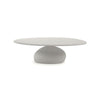 Vesper Coffee Table - Stonacril Blanco