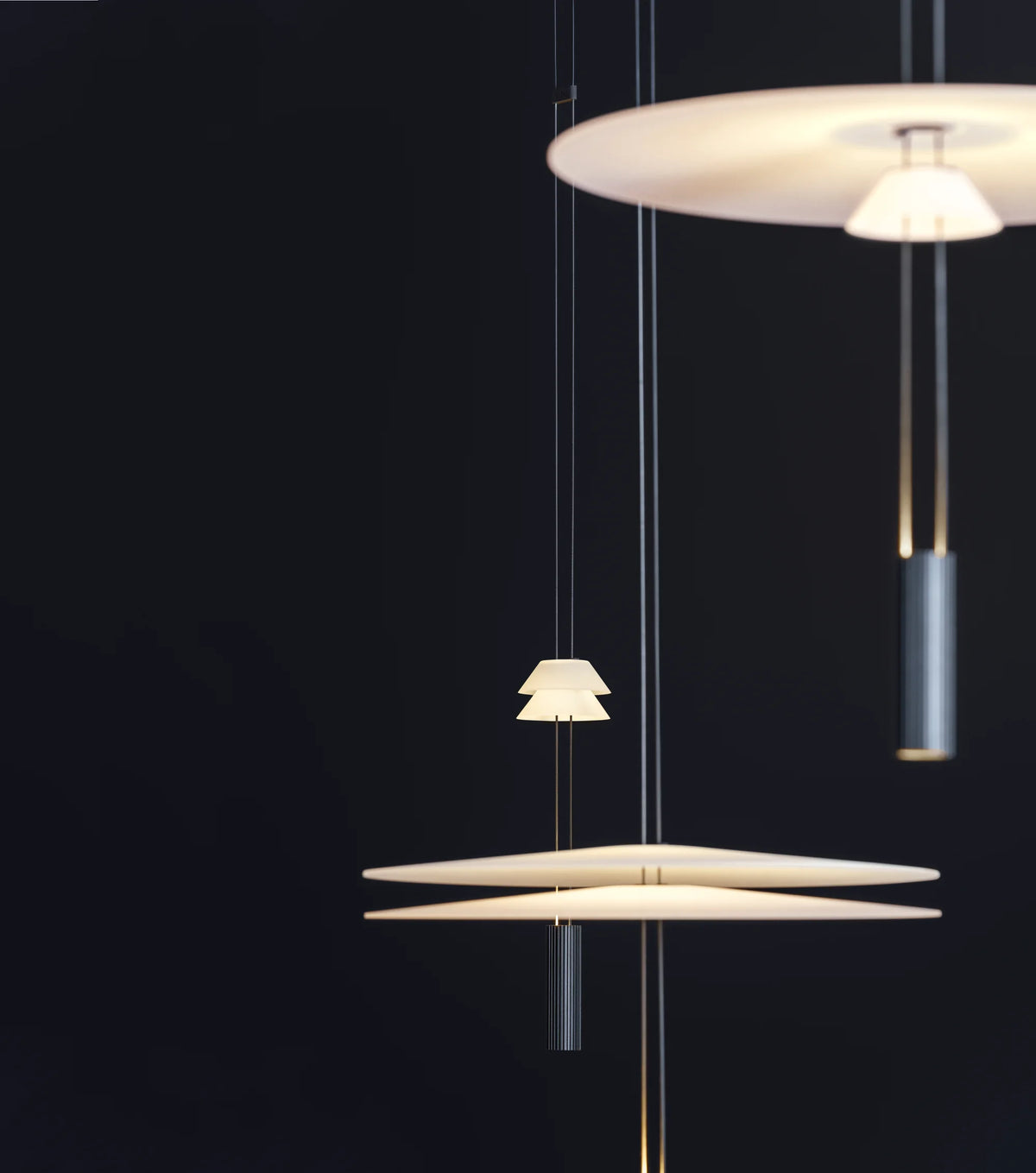 Flamingo Mini 1590 Pendant Lamp - Black-3