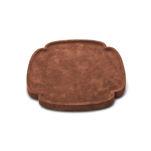 Vitruvio N1 Valet Tray - Medium/Leather A (Calfskin Suede Rust A82)