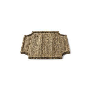 Vitruvio N3 Valet Tray - Medium/Travertine Titanium