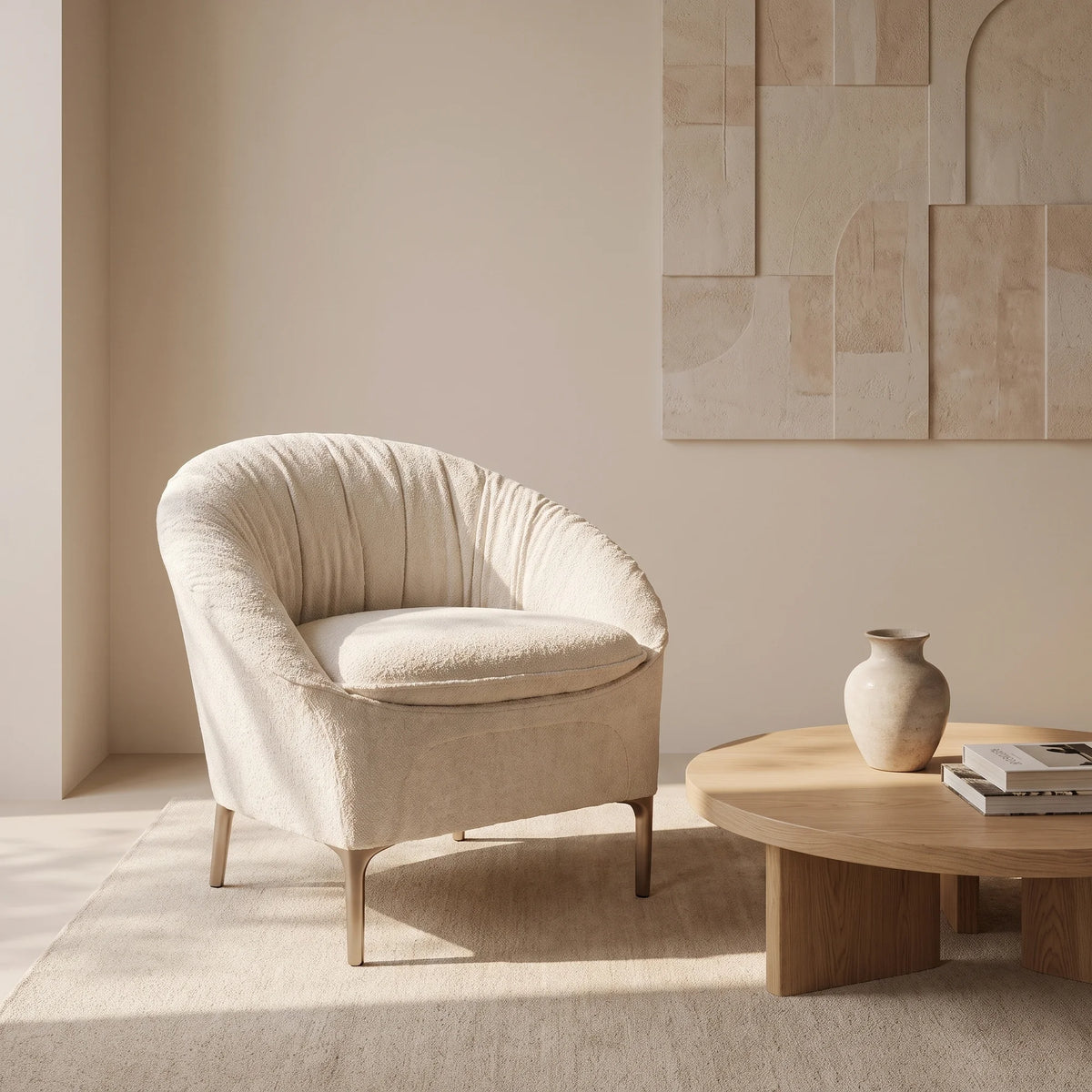 Halo 28812 Armchair - Chai/Fabric 2 (Paradise Arenite)