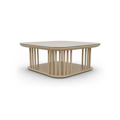 Sticks 24783 Coffee Table - Light Ivory/Glass