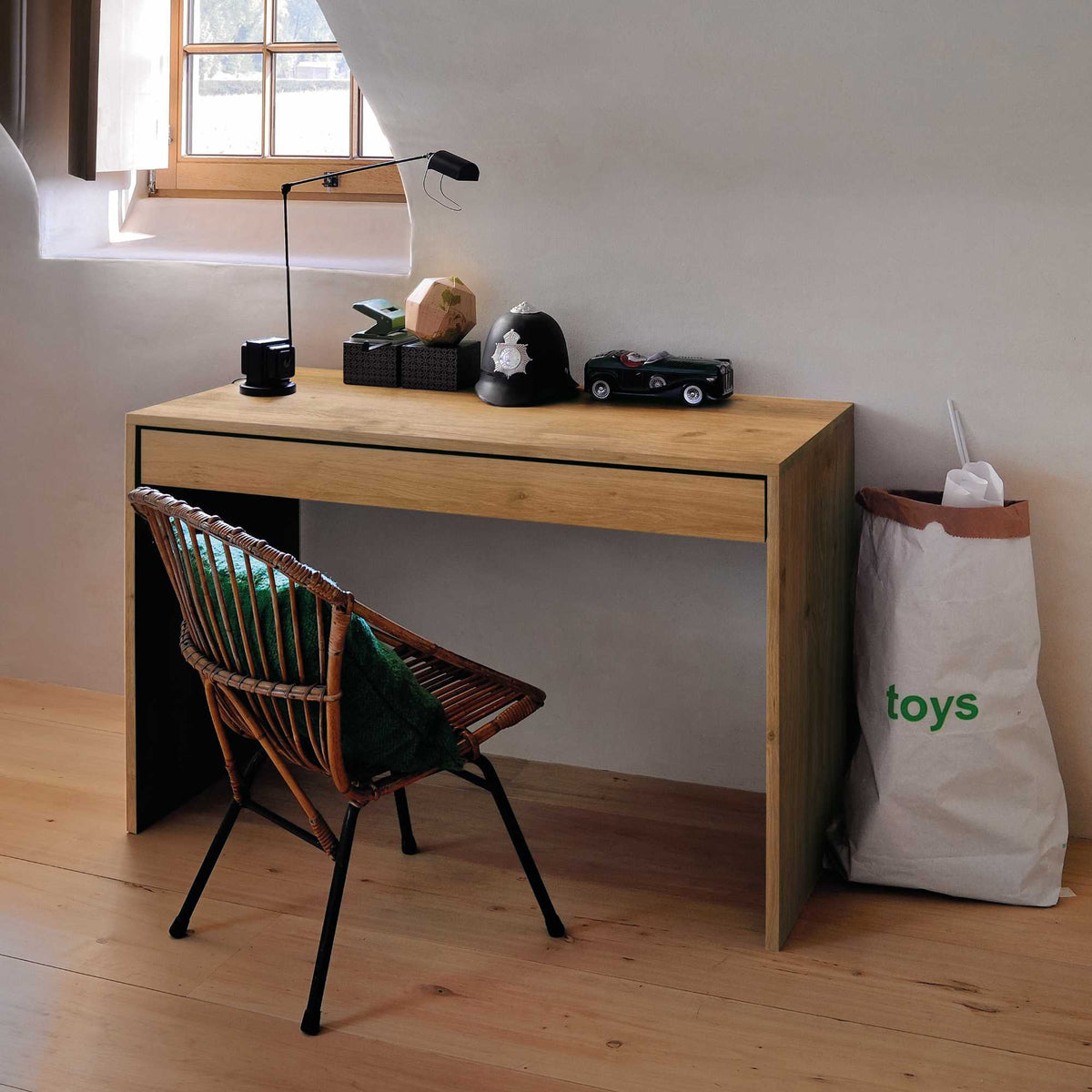 Wave 51456 Desk - Oak-4