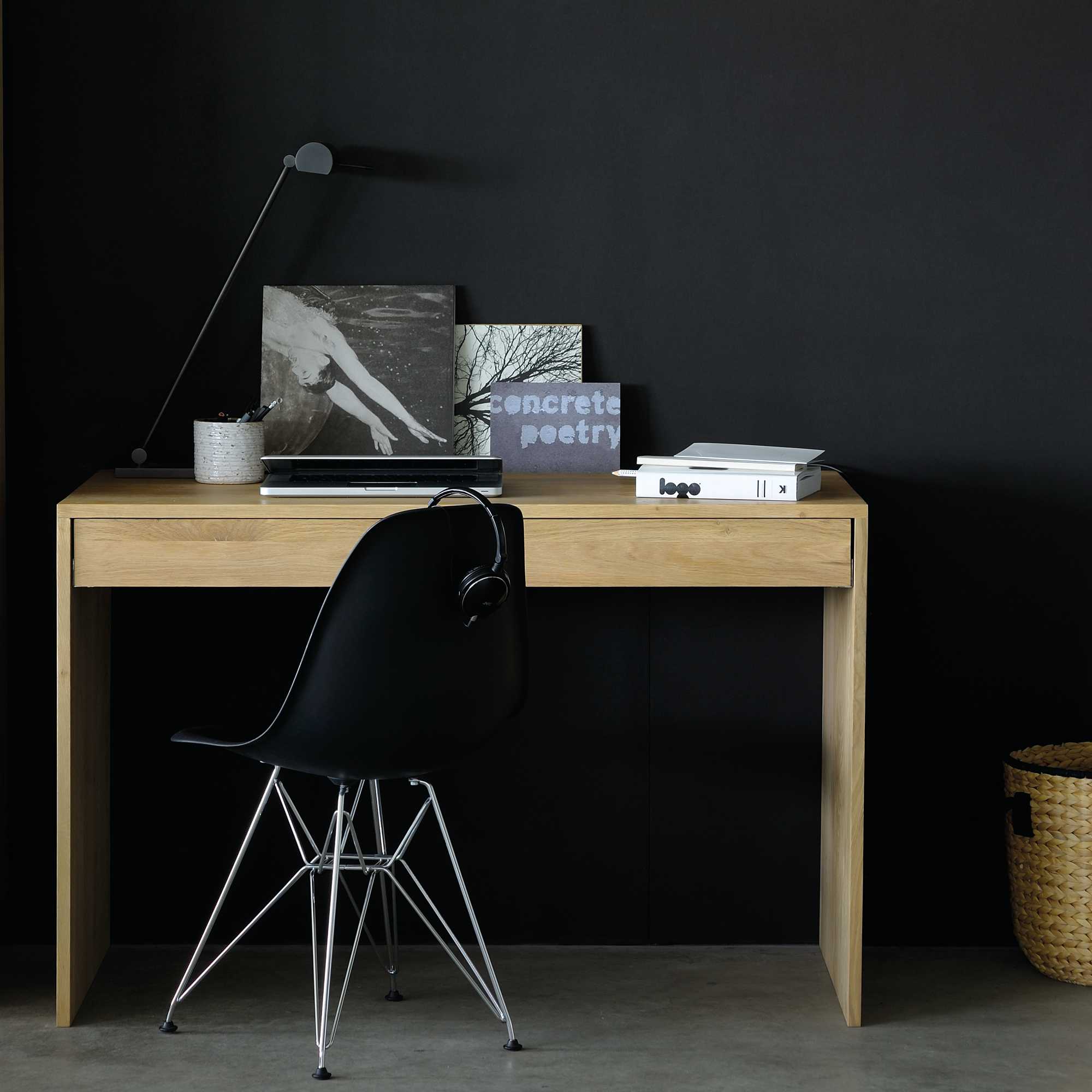 Wave 51456 Desk - Oak-5