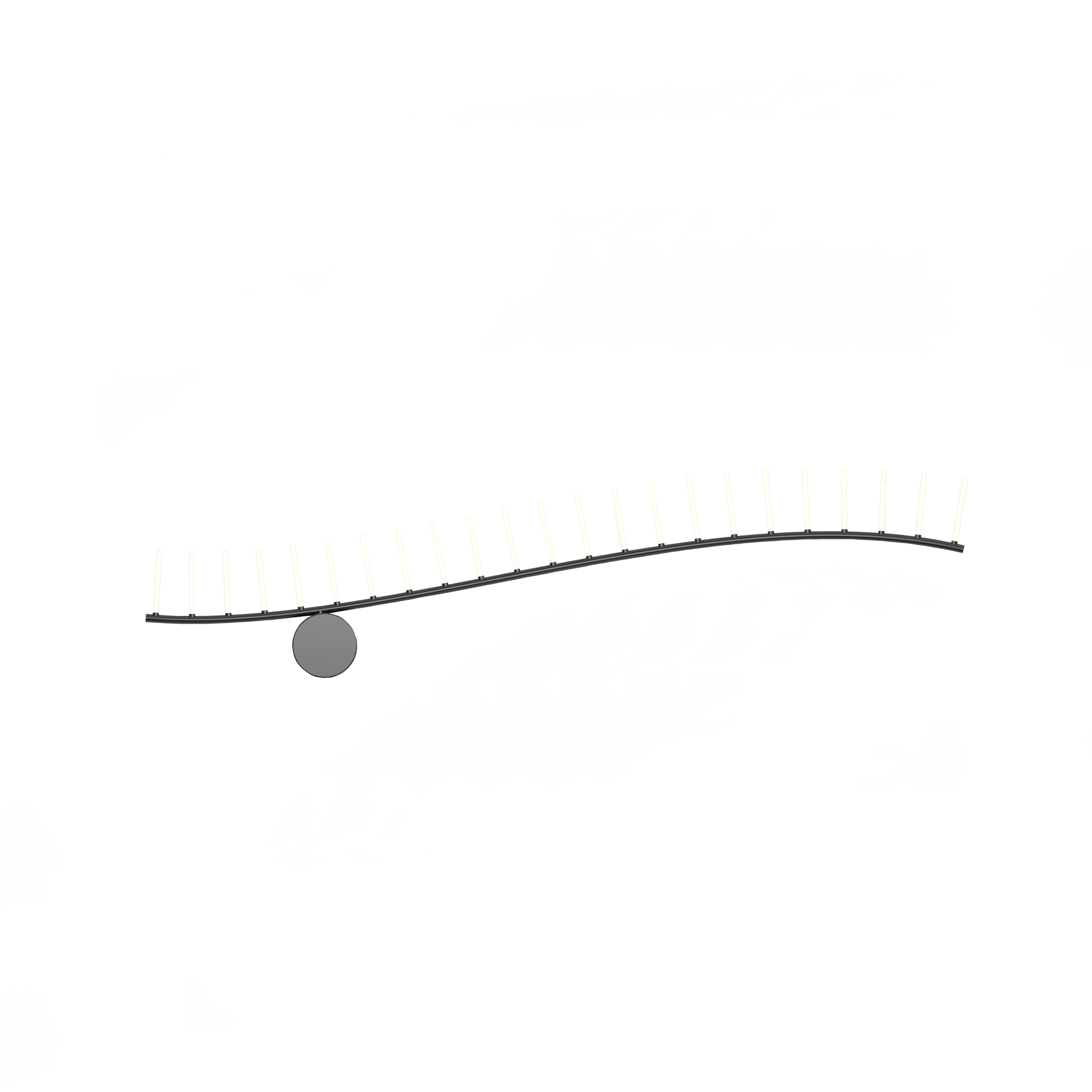 Waves W04 Wall Lamp - Black