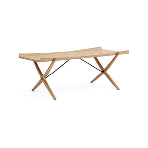 X HM13 Coffee Table - Lacquered Oak/Walnut