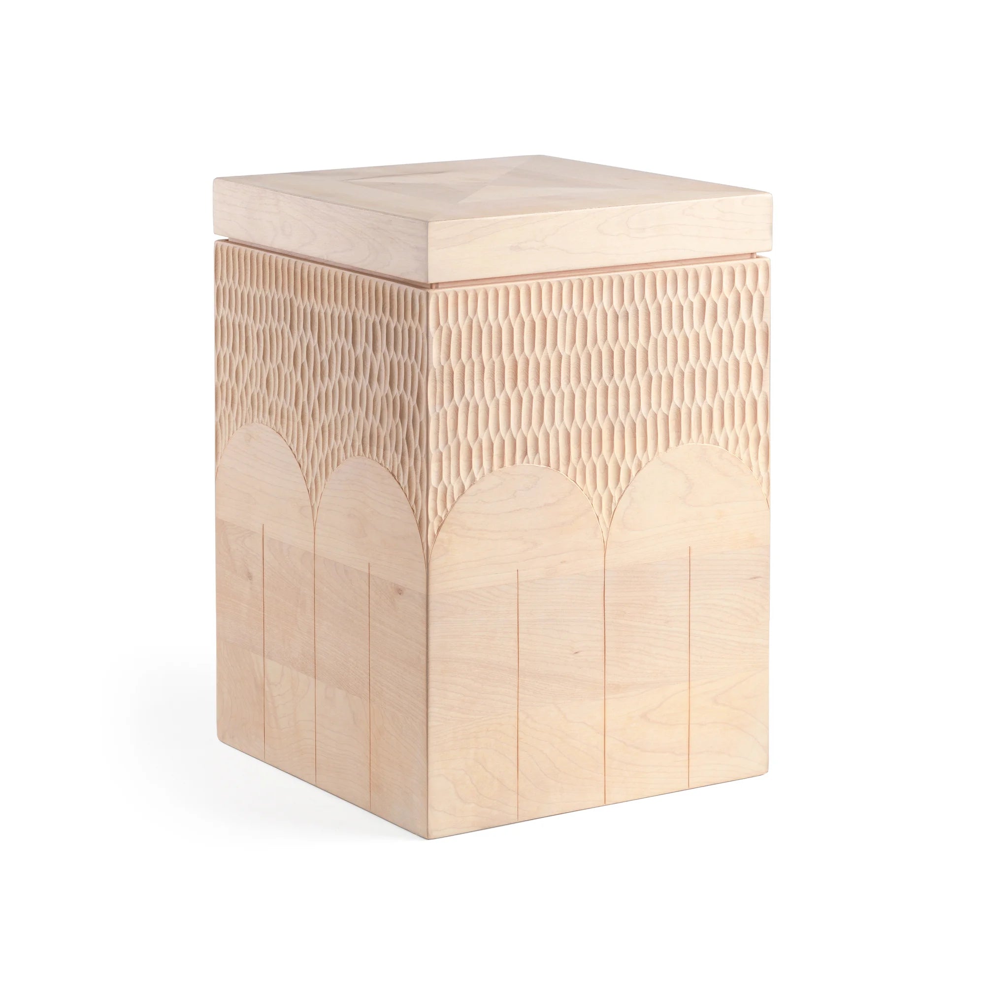 Branco Arches Box - Tall/Maple White Oil-1