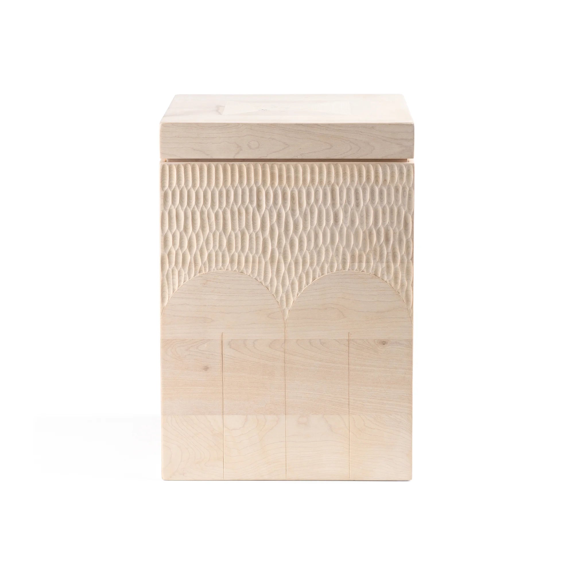 Branco Arches Box - Tall/Maple White Oil-3