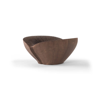 Kala Carved In The Middle Bowl - Small/Walnut Oil