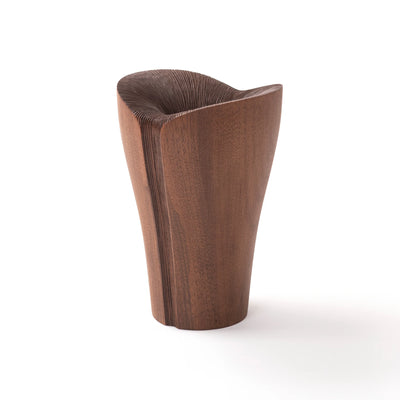 Kala Carved In The Middle Bowl - Tall/Walnut Oil