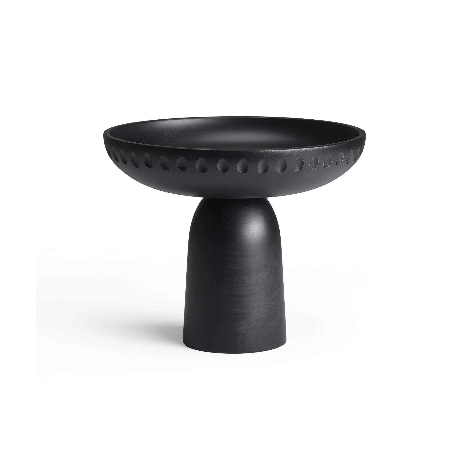Nera Dots Bowl - Large/Maple Black-1