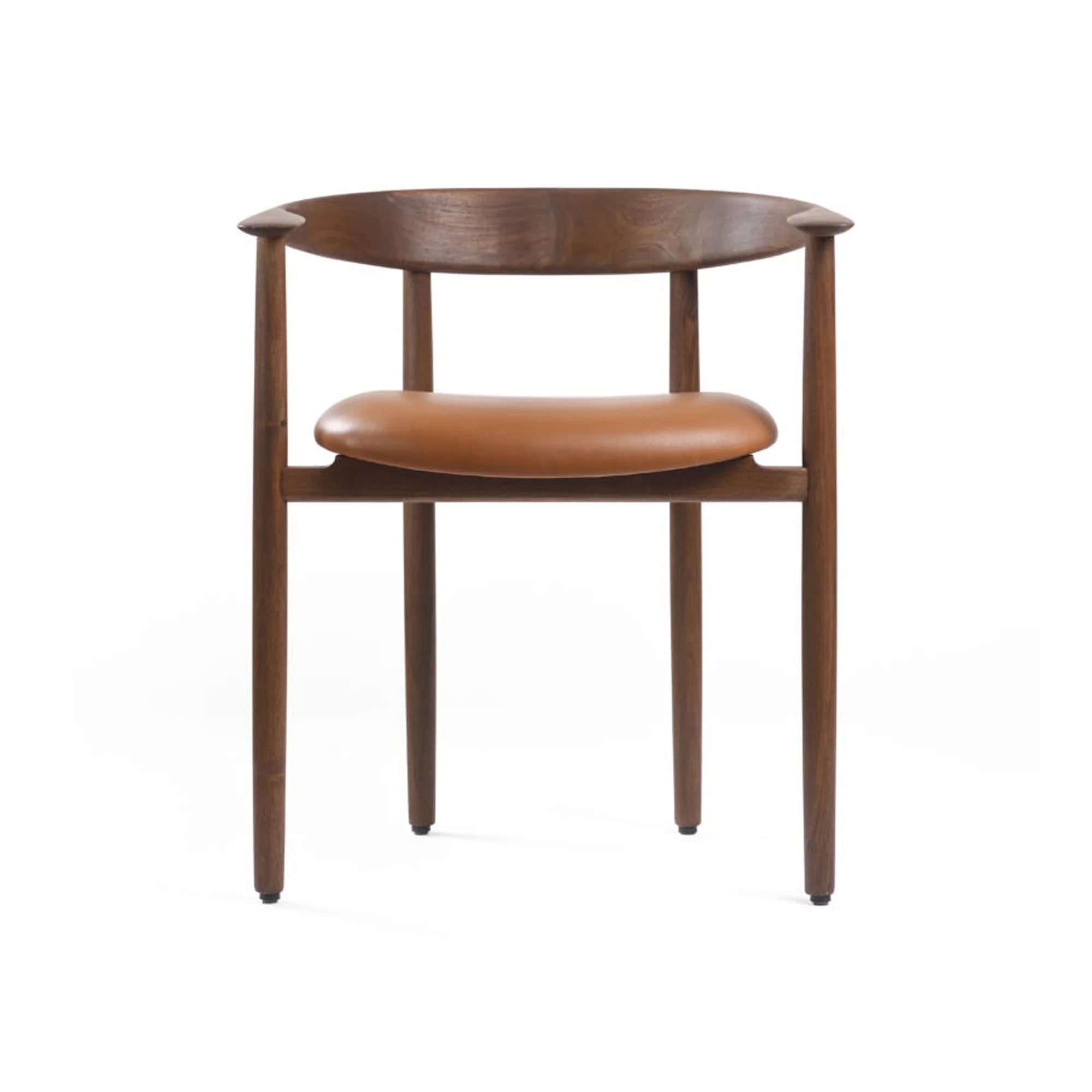 Sava Dining Chair - Walnut Oil/Leather (Vegetal 96)-3