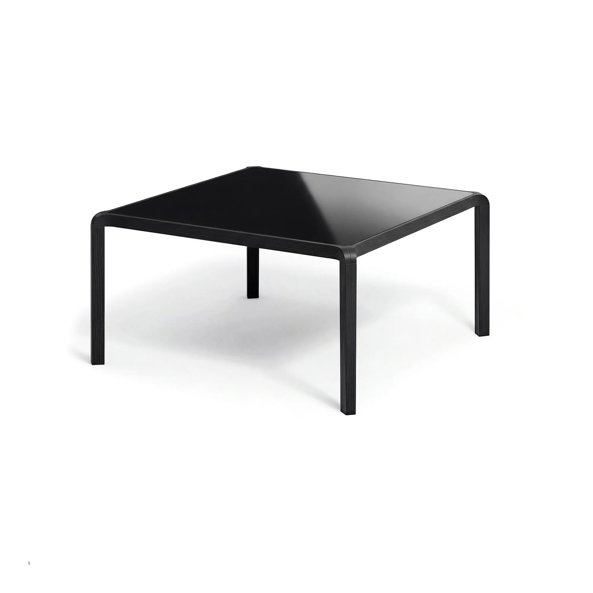 Campa 2680 150 Dining Table - Black Laquered/Cowhide (Black 0801)