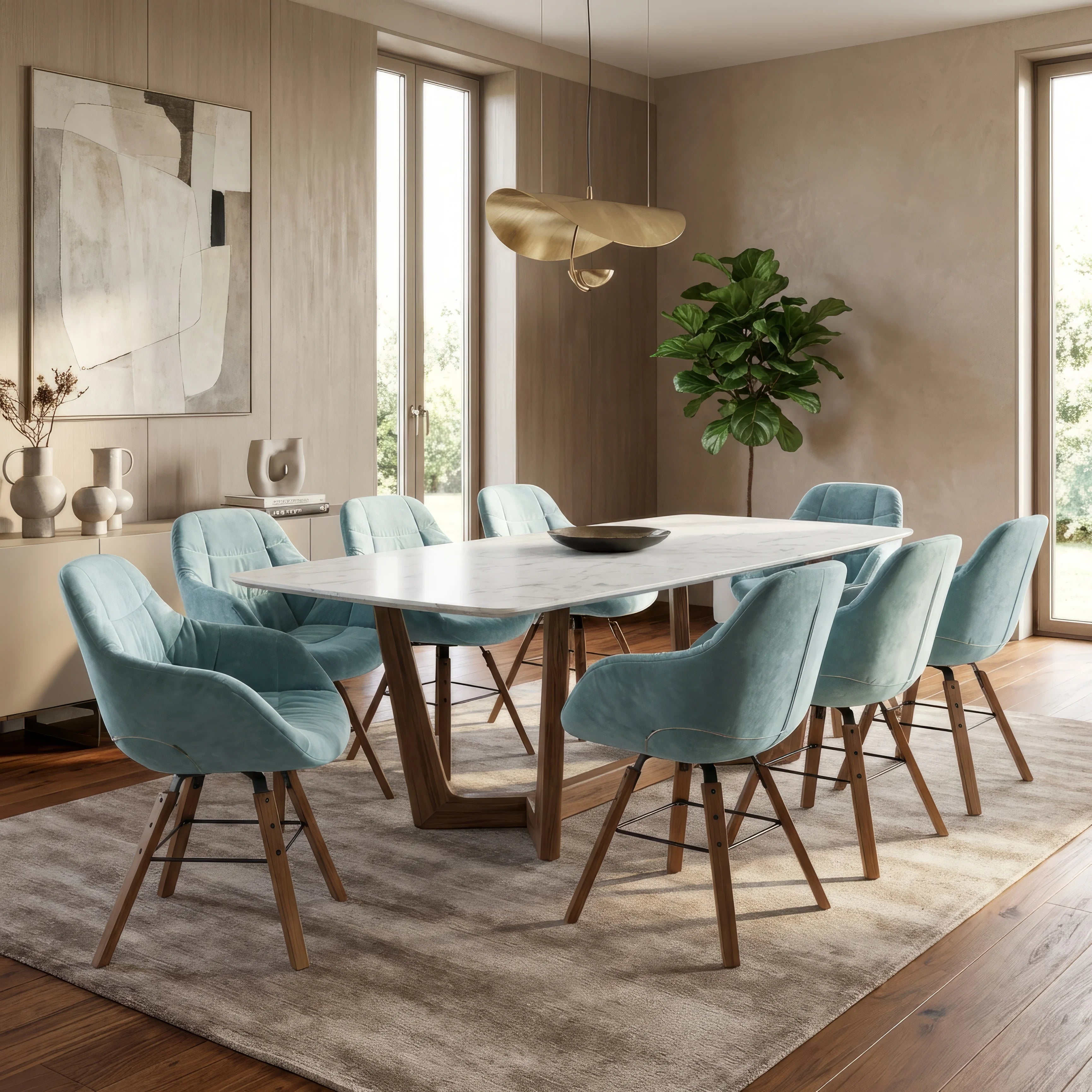 كرسي سفرة ايفا 2266/R - قماش 30 (تياترو 026952)-2