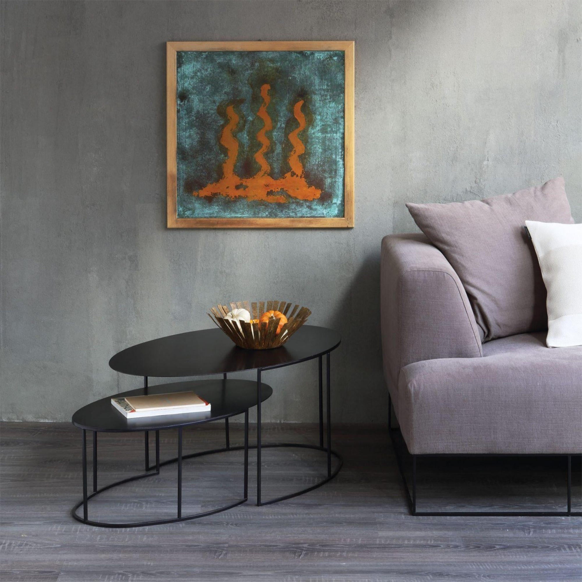 Slim Irony 895-W Low Table - White-2