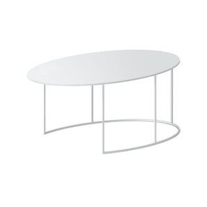 Slim Irony 894-W Low Table - White