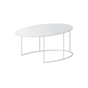 Slim Irony 895-W Low Table - White