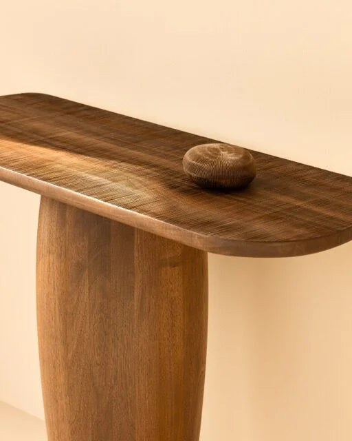 Genkan Console - Walnut Oil-4