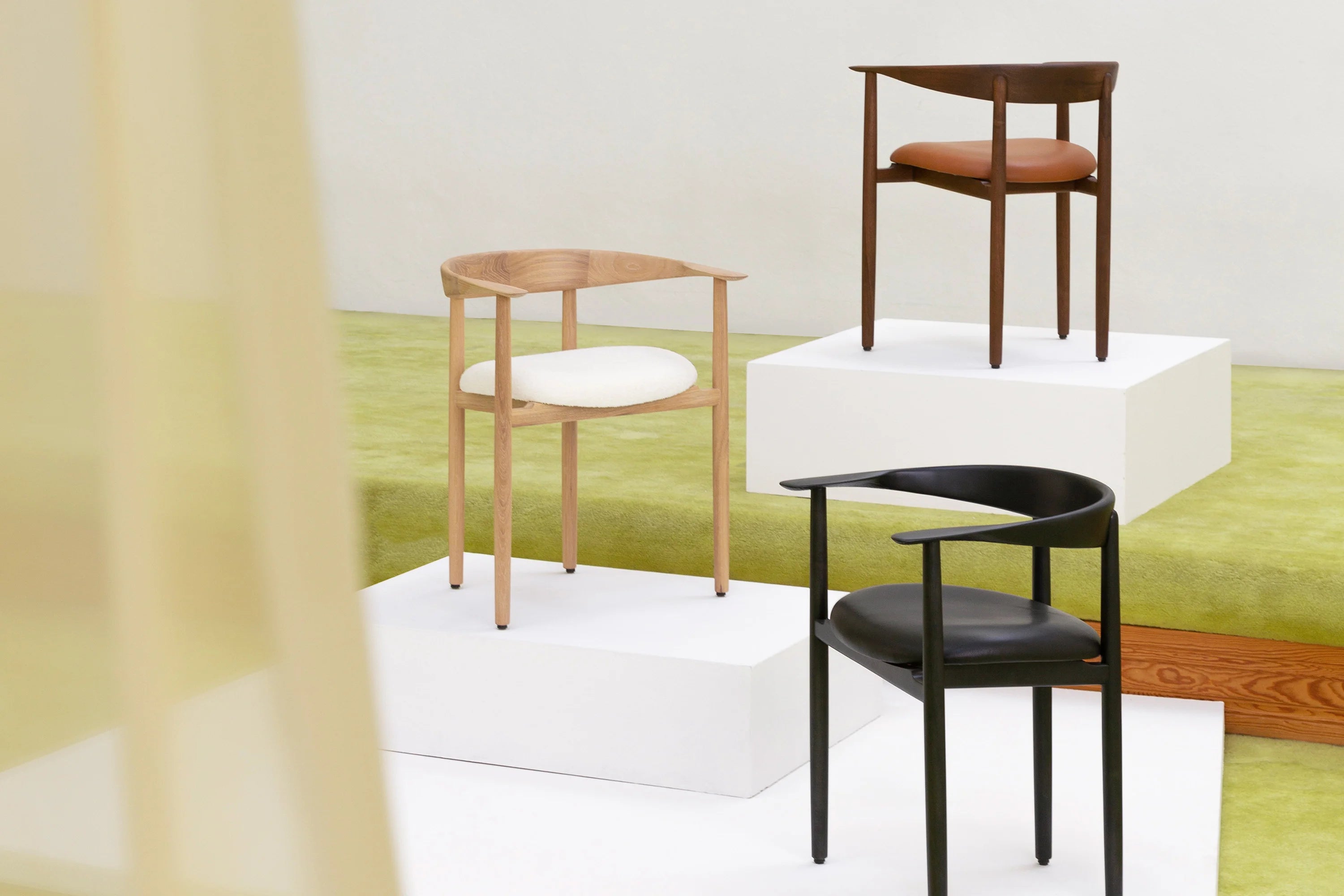 Sava Dining Chair - Walnut Oil/Leather (Vegetal 96)-5