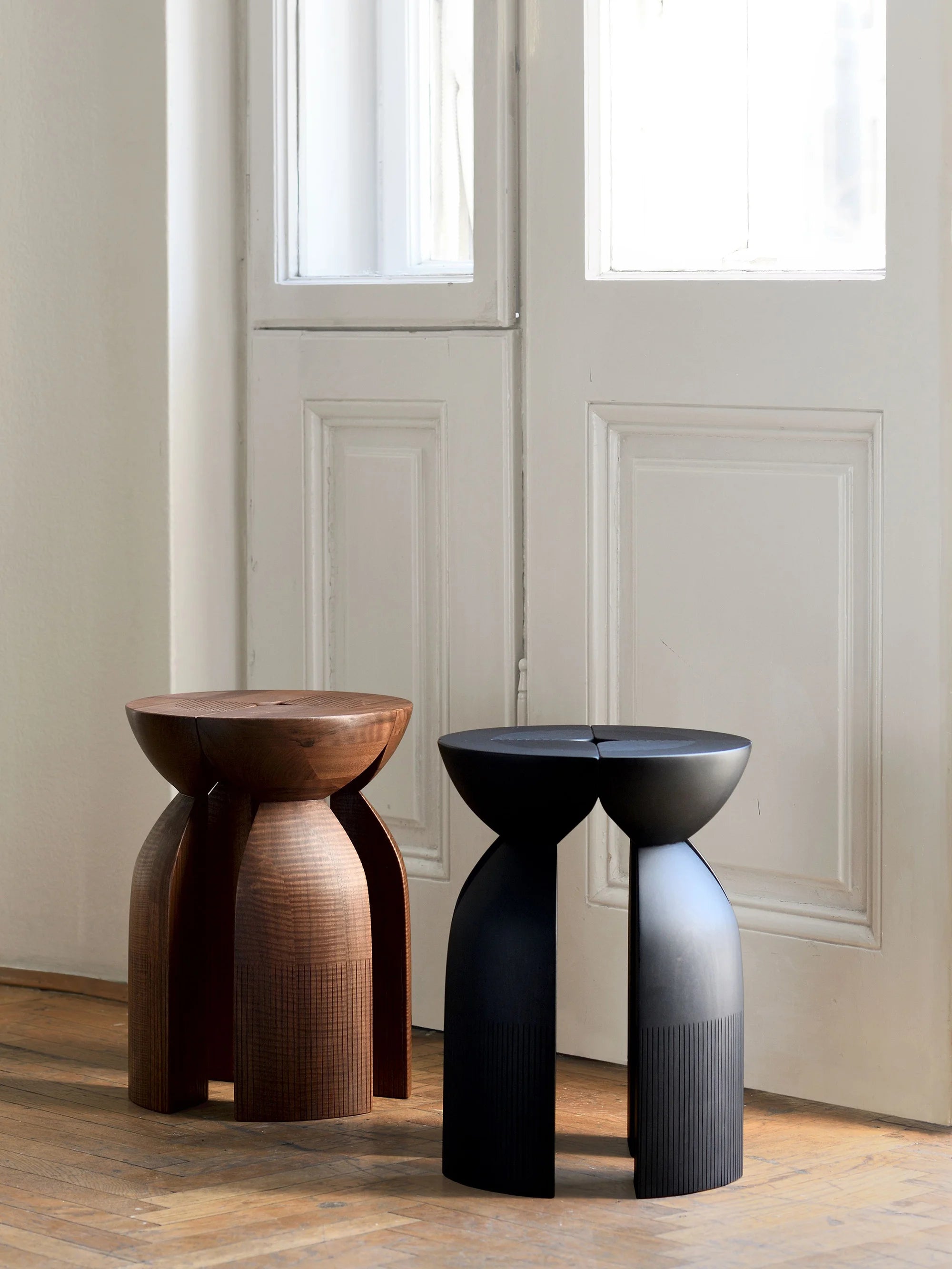 Unity Stool - Walnut Oil-2