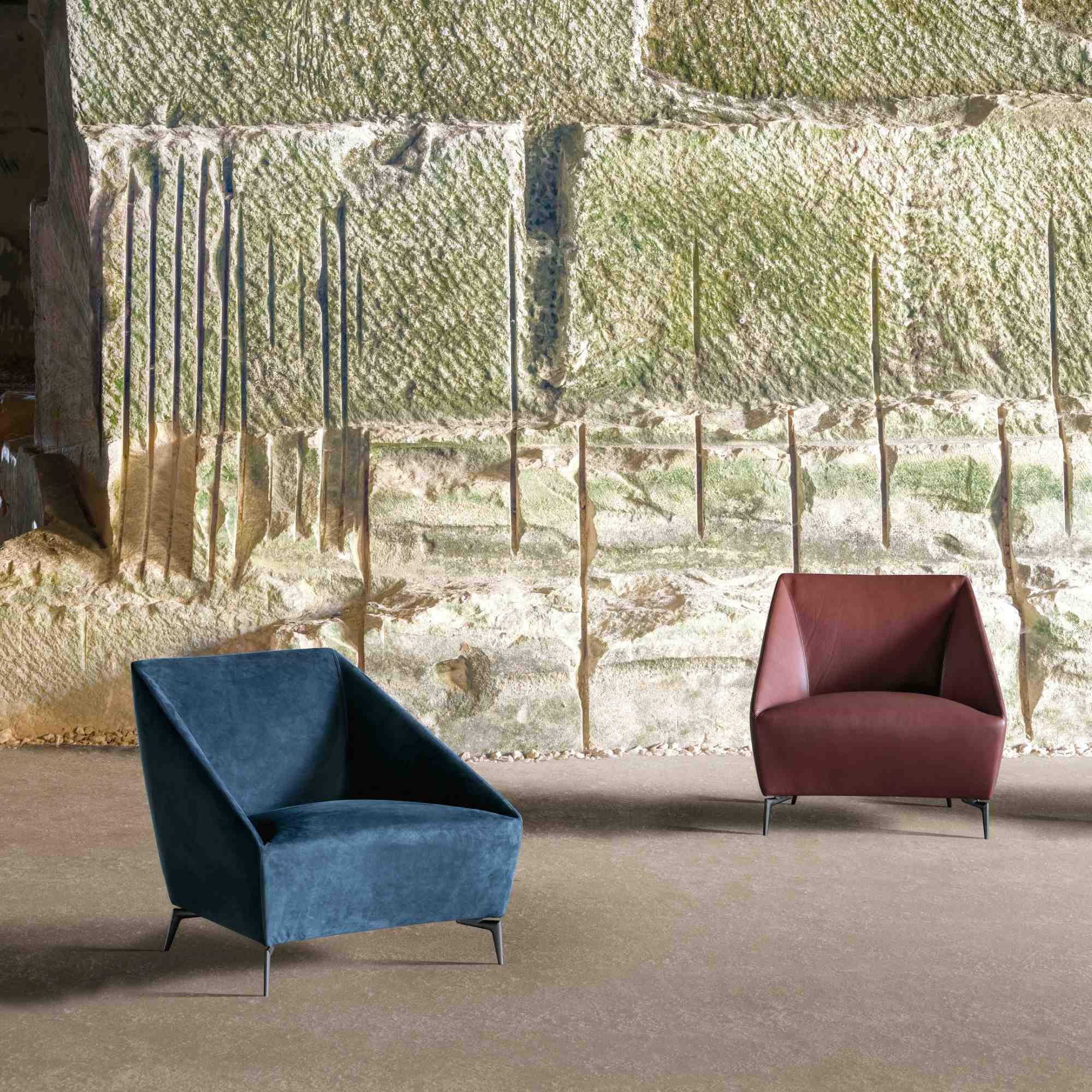 Zoe PZO1L Armchair - Grey Stained Ash/Leather (G 92135 Ultrasoft)-7