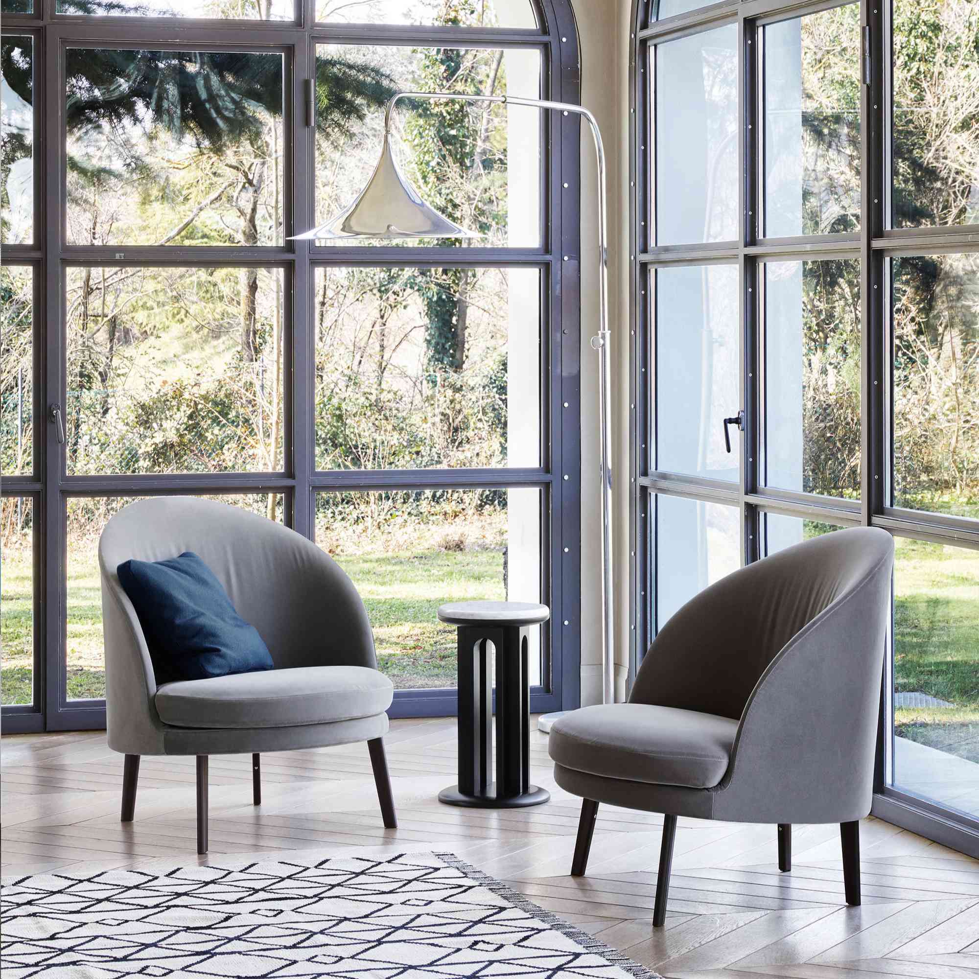 طاولة جانبية Arcolor 3976 - أزرق ليلي/غواتيمالا-4