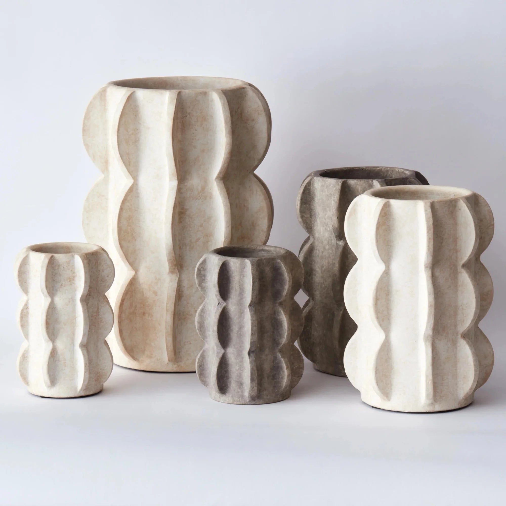 Arcissimo Medium Vase - White-2
