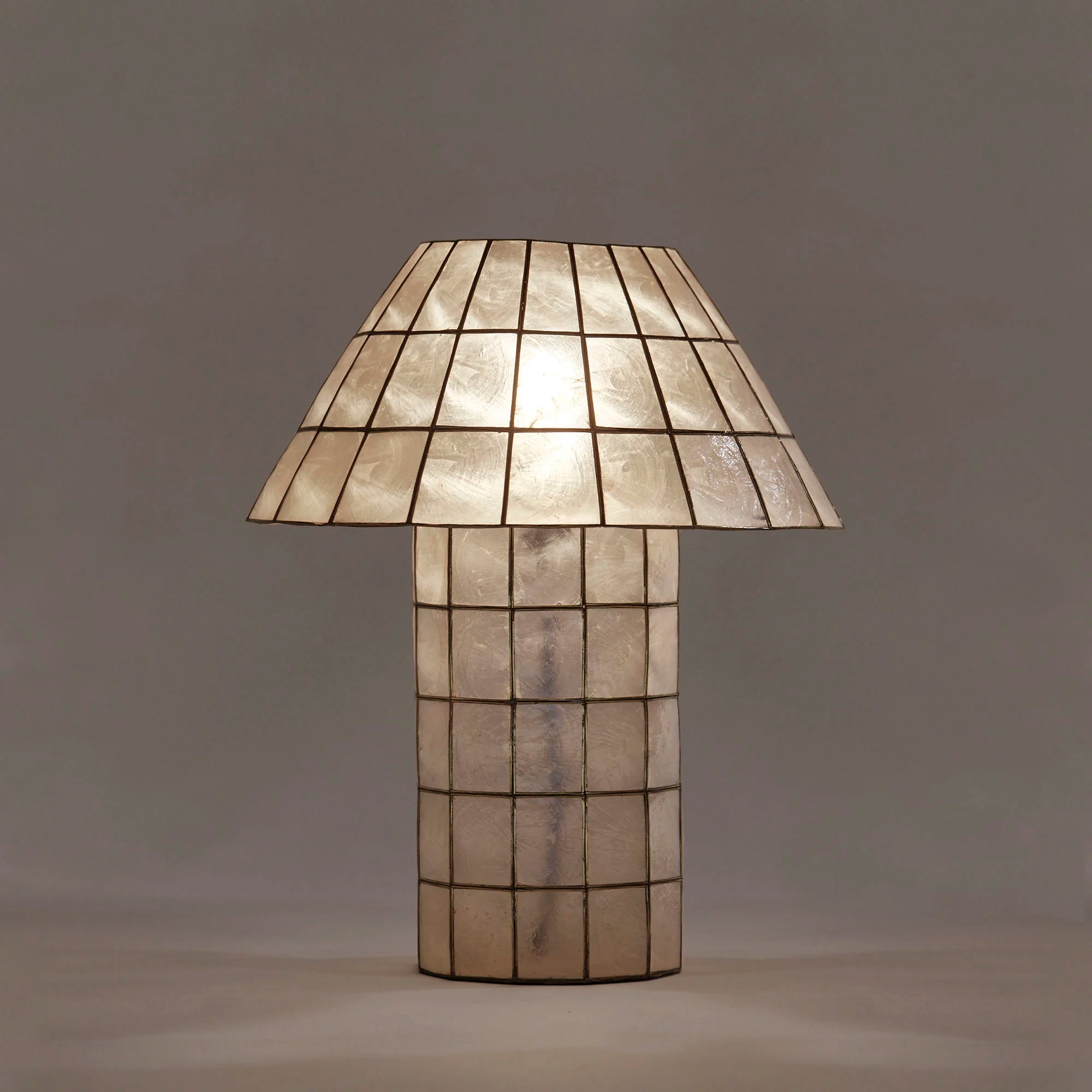 Cornelia Table Lamp - Capiz