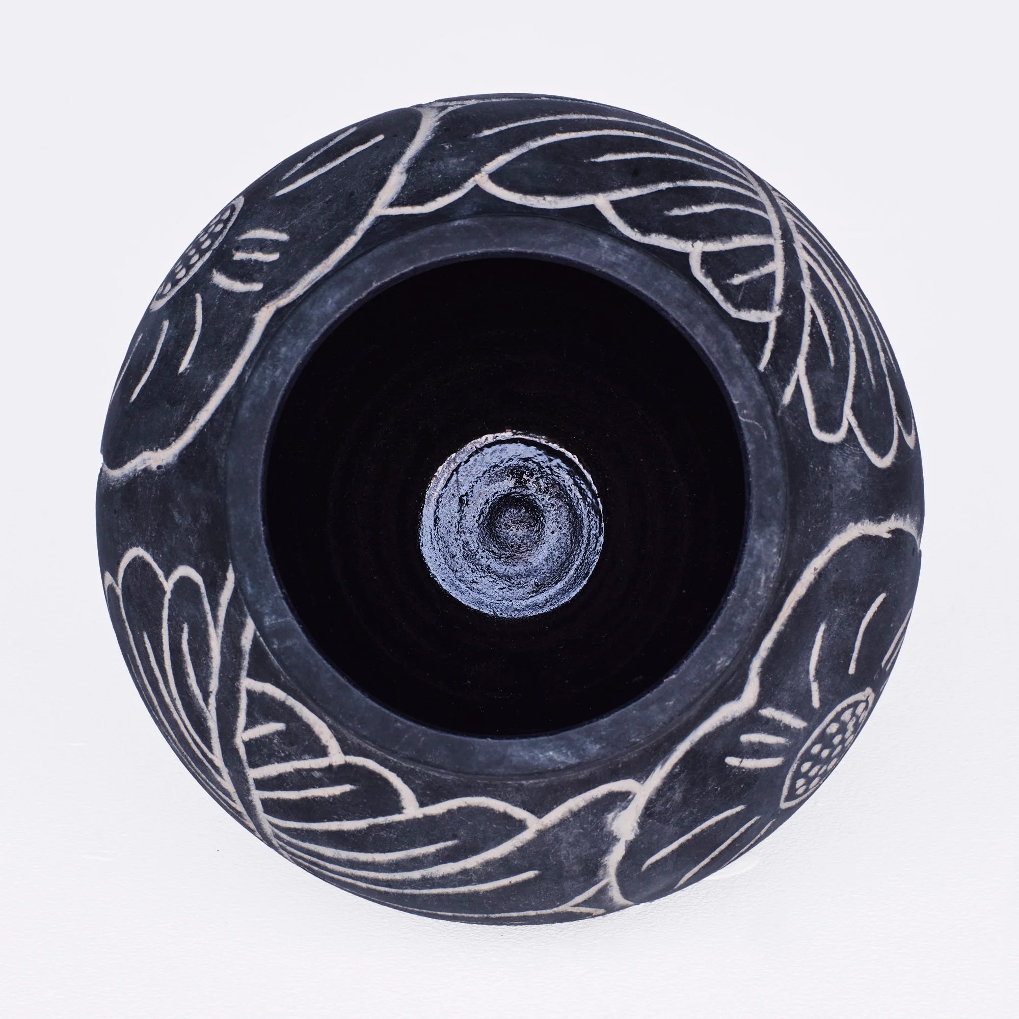 Frida Small Vase - Black-4
