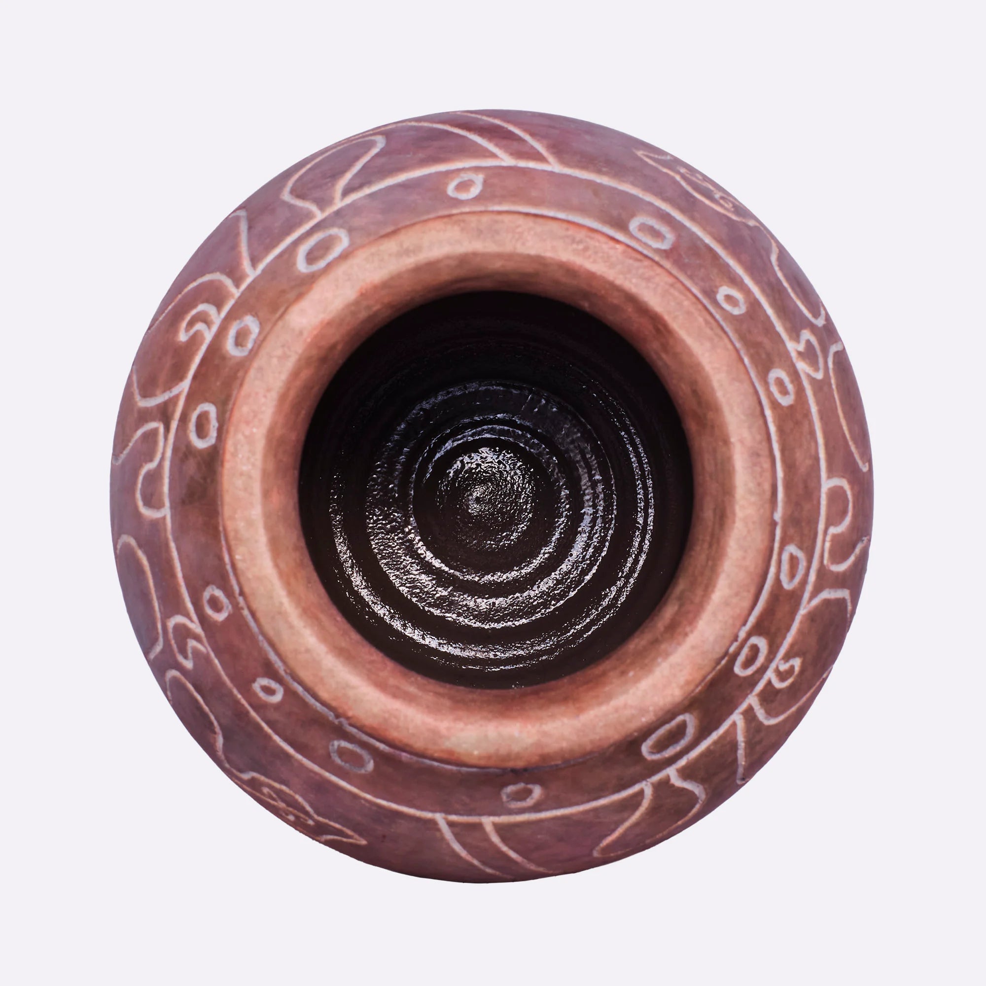 Frida Tall Vase - Brown-4