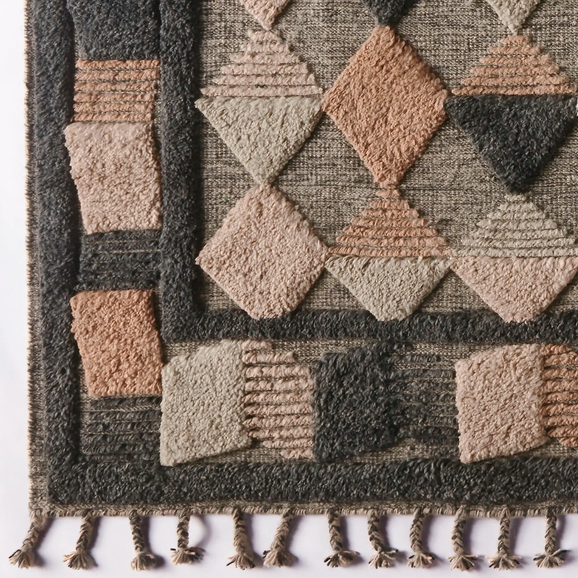 Lisboa Rug - Multi Grey - 200x300-2