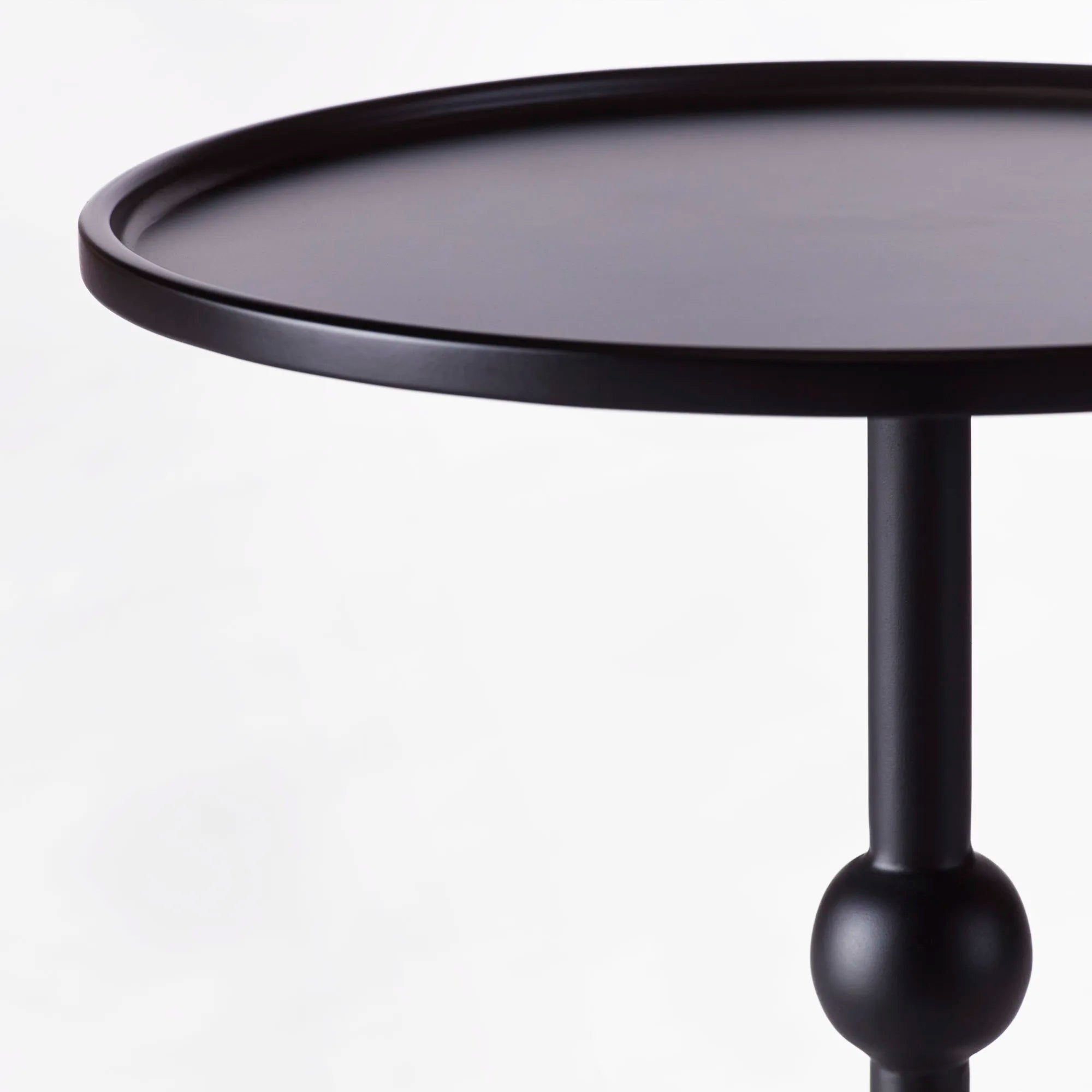 Dusty Martini Side Table - Black