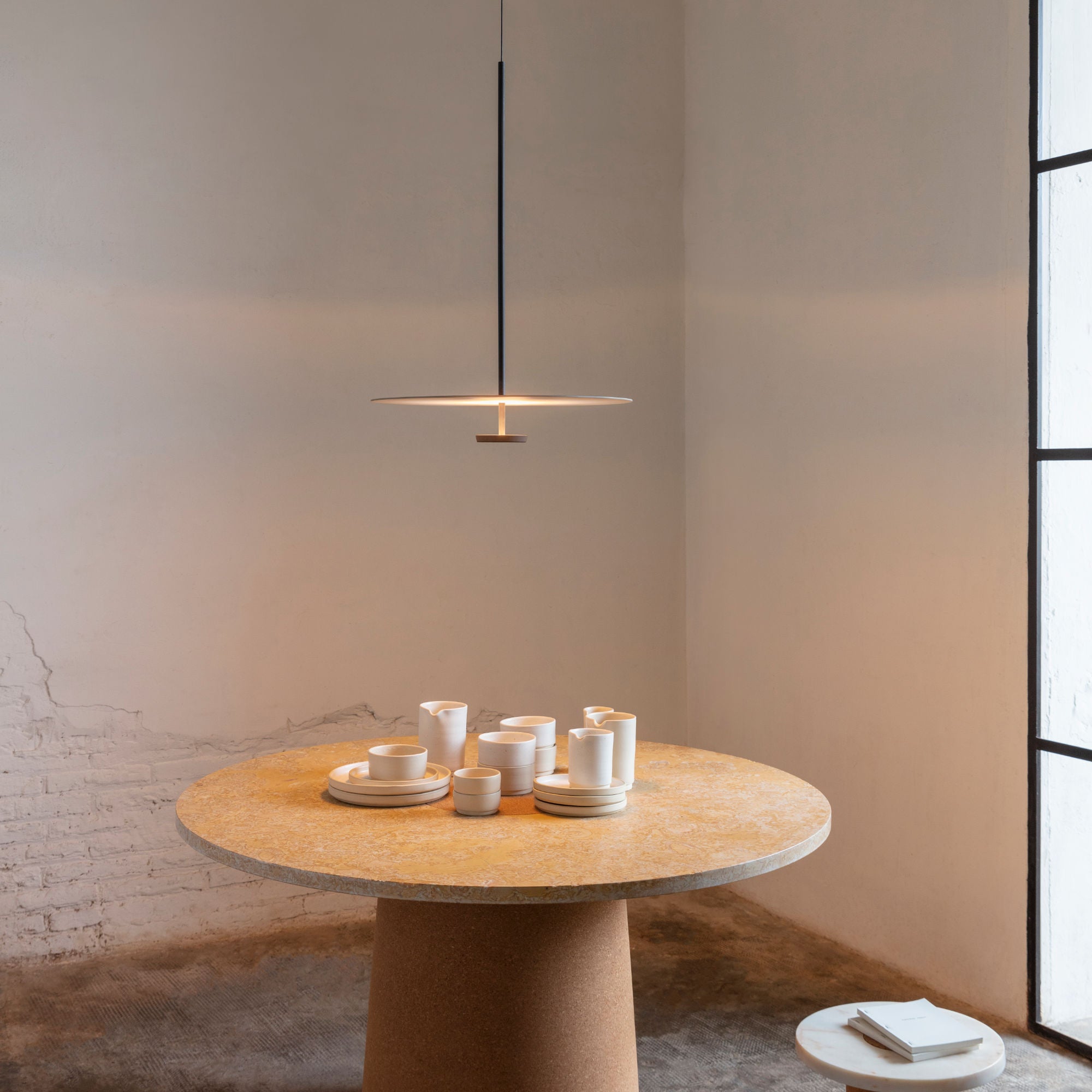 Flat 5940 Ceiling lamp - Terra Red-2