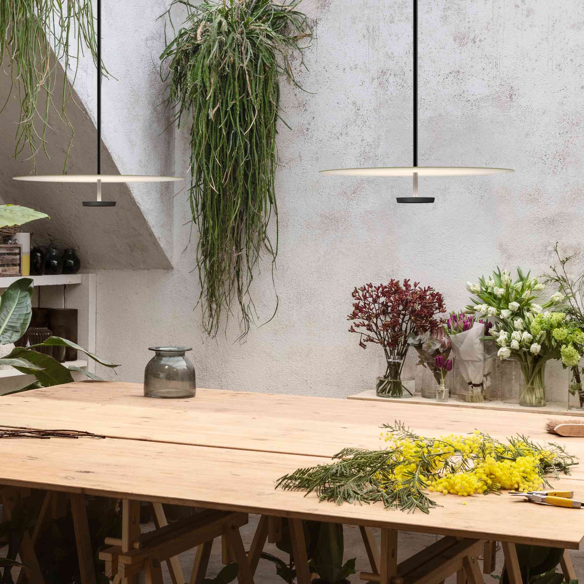 Flat 5940 Ceiling lamp - Terra Red-5