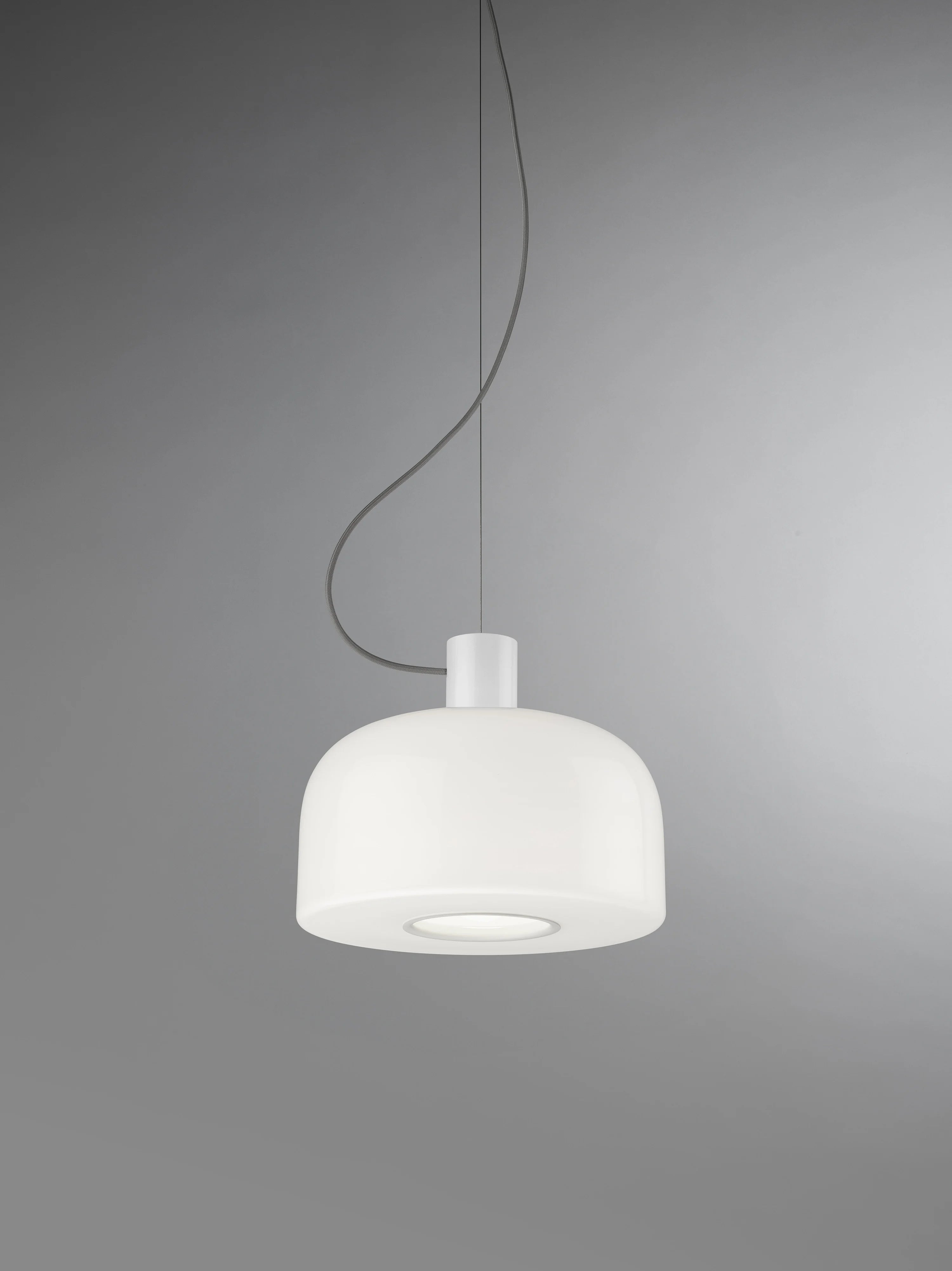 Bellhop Glass S1 Pendant Lamp - White-4