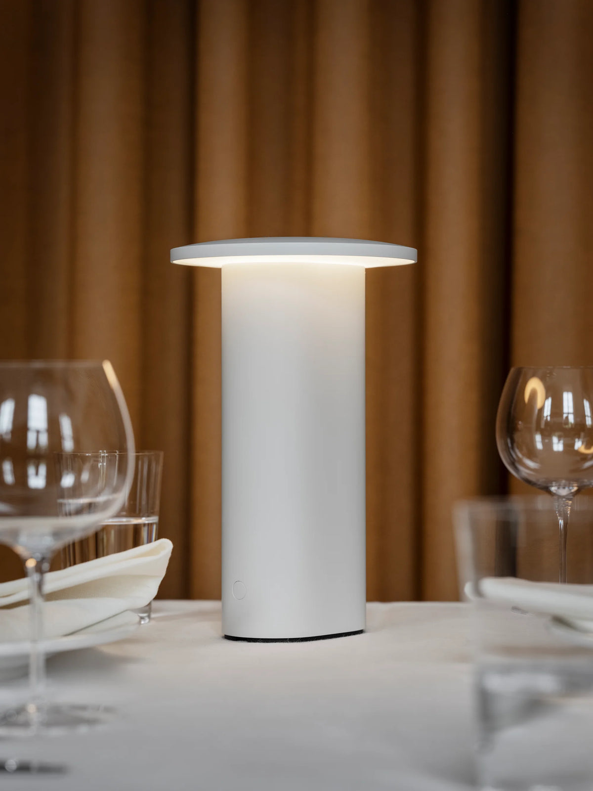 Solae Portable Table Lamp - White