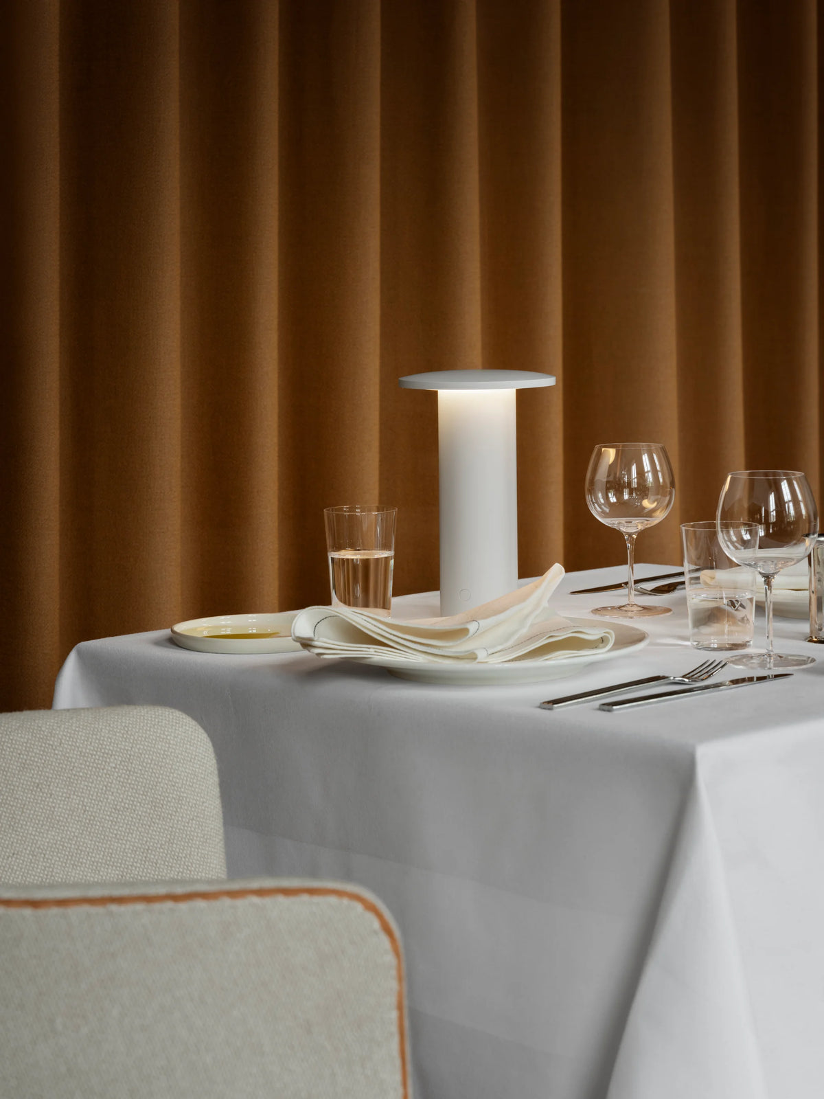 Solae Portable Table Lamp - White-4