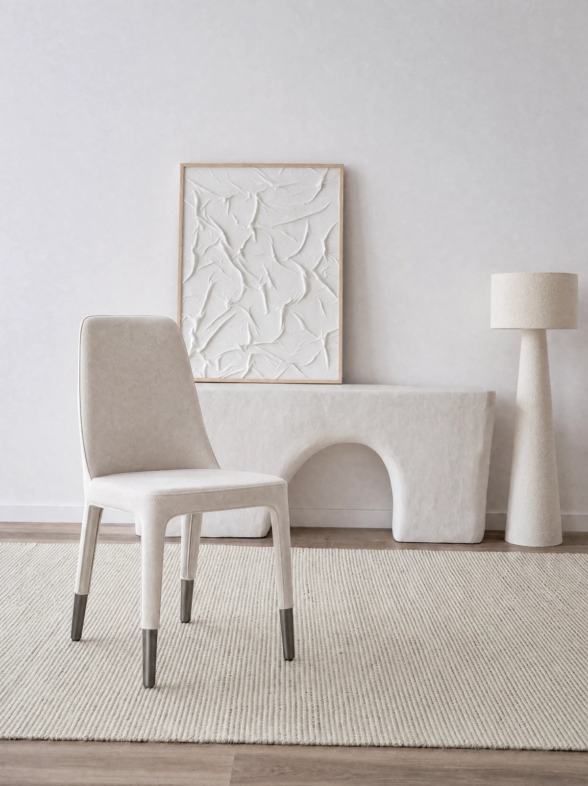 Ester 691 Dining Chair - BS/Leather (H100)-2