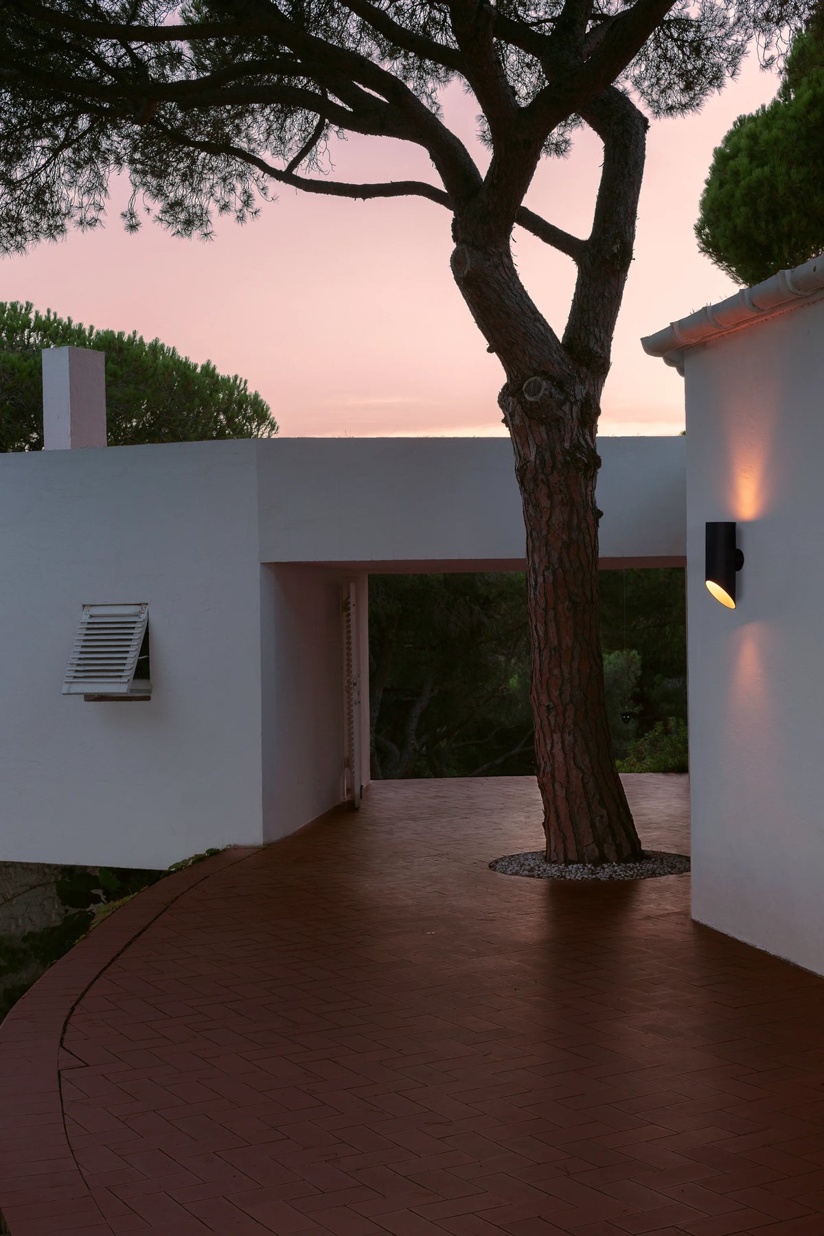 Elipse A Outdoor Wall Lamp - Graphite Grey-2