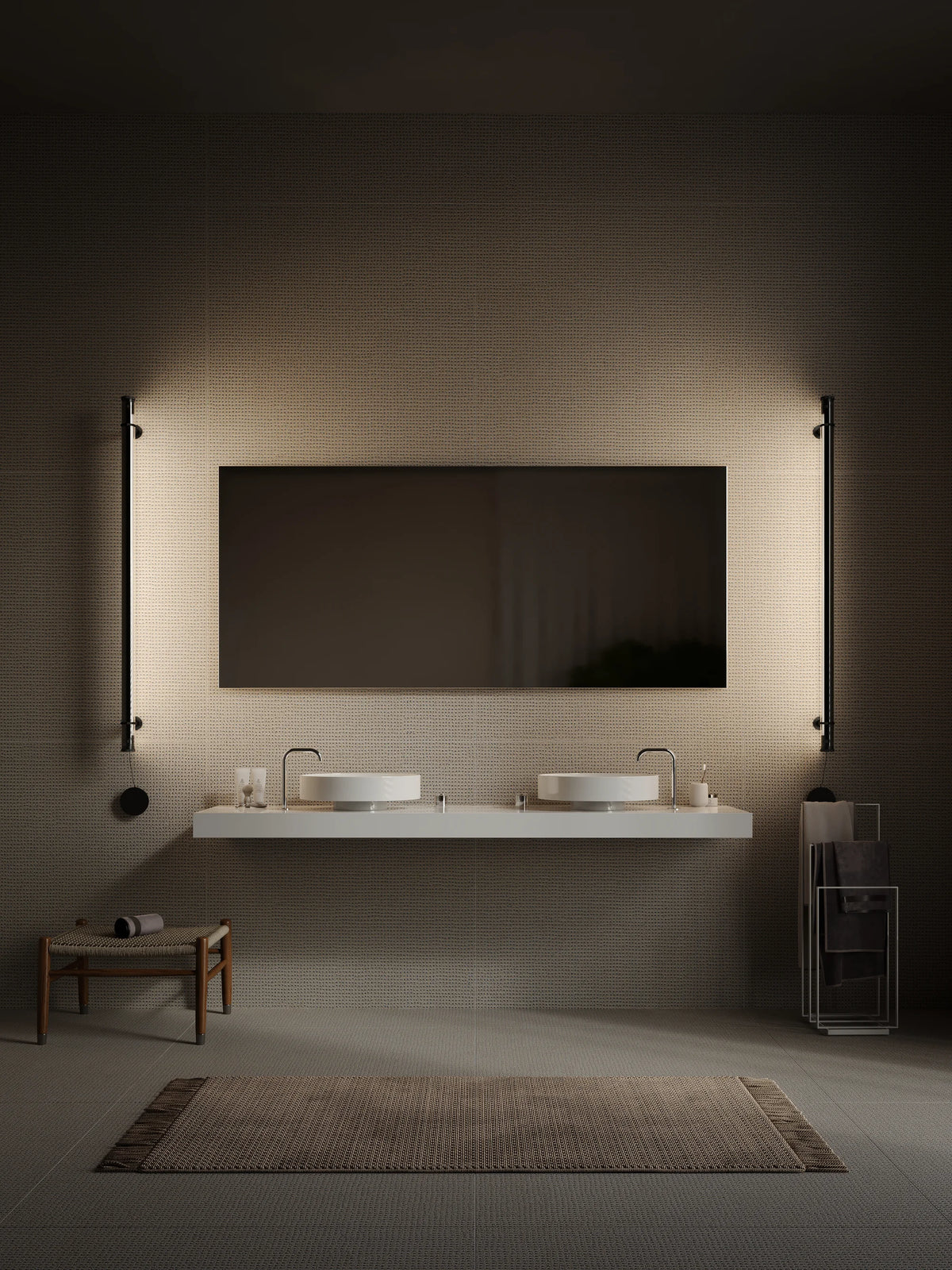 Fris 80 27K Wall Lamp - Black-2