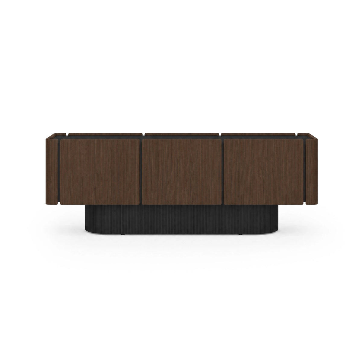 Dune DUN360 Sideboard - Black/Walnut Stained Oak