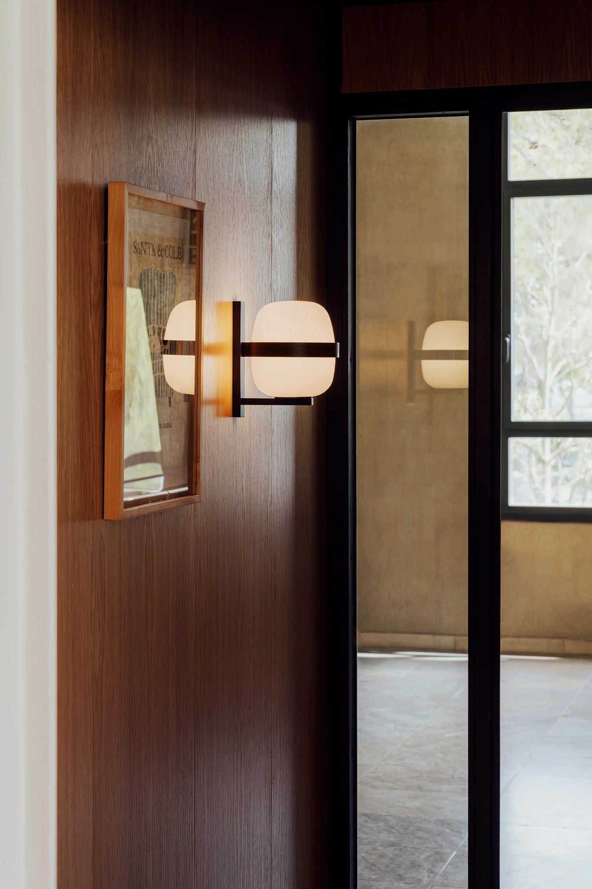 Wally Cestita Wall Lamp - Black-4