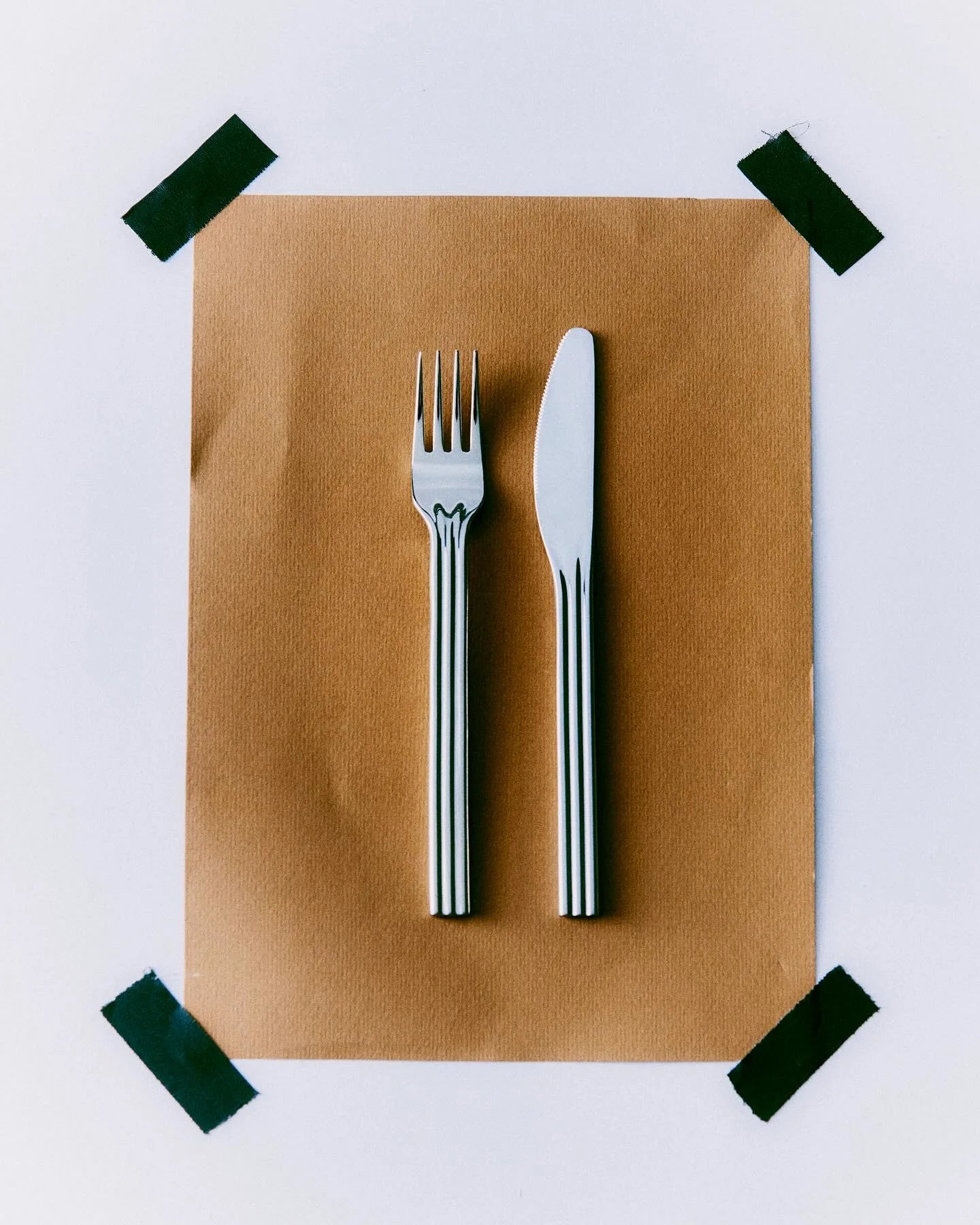 Canteen Polished Cutlery Set - Stainless Steel (Set of 4)-4