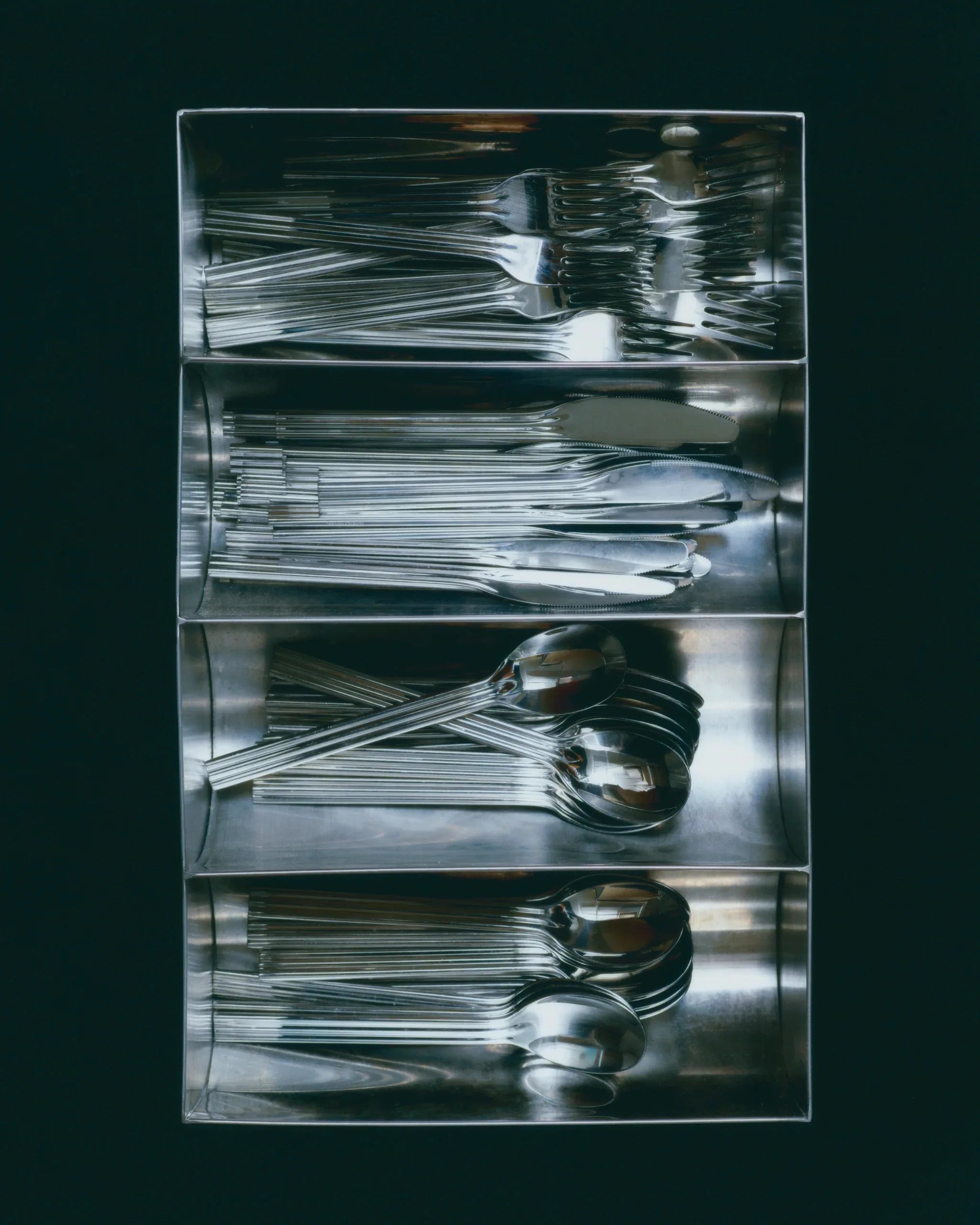 Canteen Polished Cutlery Set - Stainless Steel (Set of 4)-9